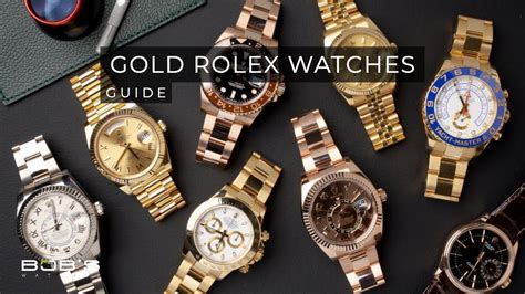 Gold Rolex Watches Ultimate Buying Guide .